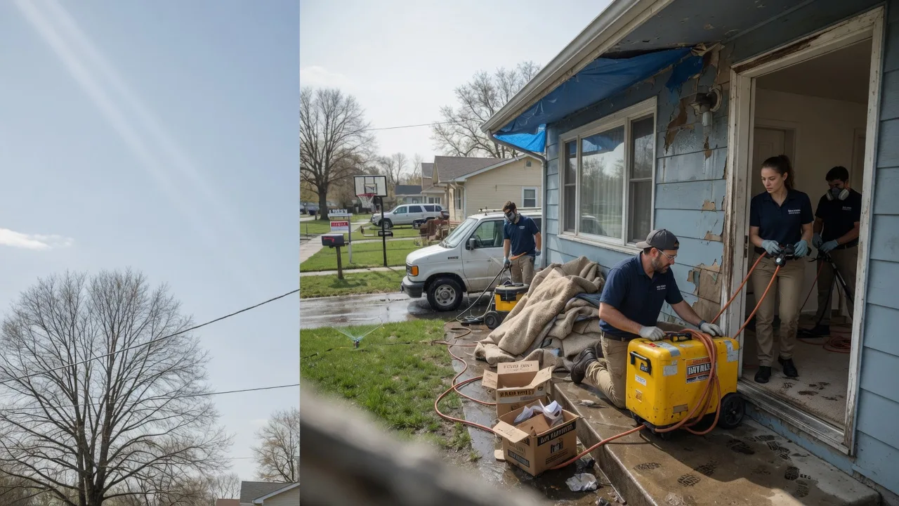 Basement Flood Cleanup in Tolna, ND near me